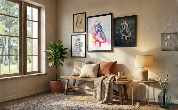 Heart Anatomy Art — Anatomical Heart Artworks for Medical Offices